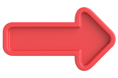 Sonraki düğme. Devam et düğmesi. 3B illüstrasyon.