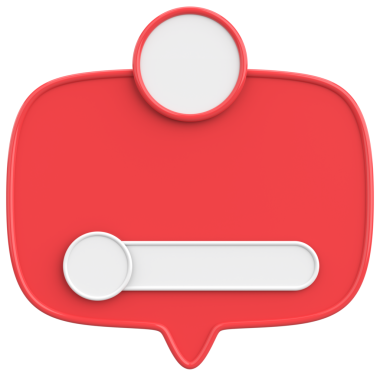 Profil kutusu. Sosyal medya profili. 3B illüstrasyon.