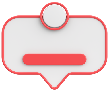 Profil kutusu. Sosyal medya profili. 3B illüstrasyon.