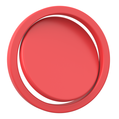 Üç boyutlu etiket. Kişi Etiketi. 3B illüstrasyon.