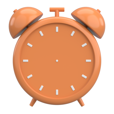 Boş Alarm Saatinin 3B ResmiComment.