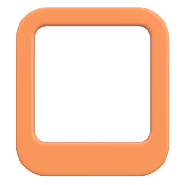 Profil kutusu. Sosyal medya profili. 3B illüstrasyon.