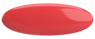 Üç boyutlu düğme. Boş tuş. 3B illüstrasyon.