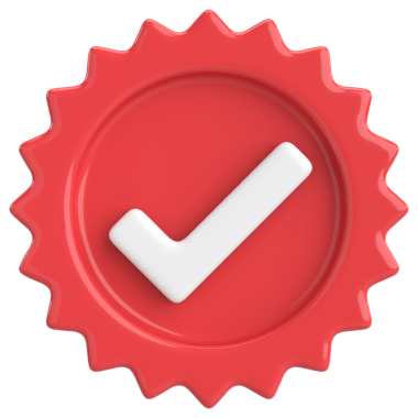 3 boyutlu onay kutusu. İşaretle. 3B illüstrasyon.