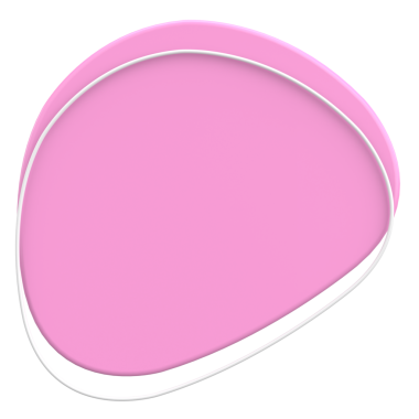 Üç boyutlu Blob. Soyut Metin Kutusu. 3B illüstrasyon.