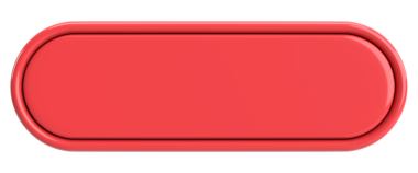 Üç boyutlu düğme. Boş tuş. 3B illüstrasyon.