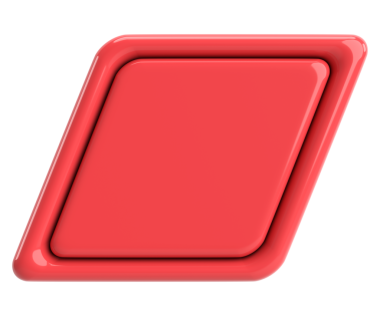 Üç boyutlu düğme. Boş tuş. 3B illüstrasyon.