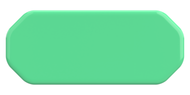 Üç boyutlu düğme. Boş tuş. 3B illüstrasyon.