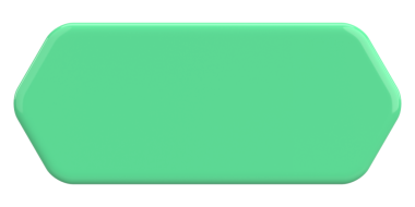 Üç boyutlu düğme. Boş tuş. 3B illüstrasyon.