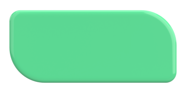 Üç boyutlu düğme. Boş tuş. 3B illüstrasyon.