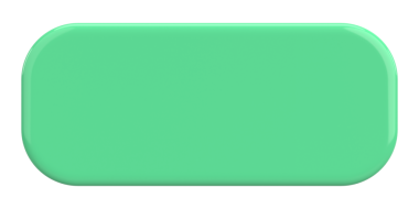 Üç boyutlu düğme. Boş tuş. 3B illüstrasyon.