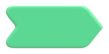 Üç boyutlu düğme. Boş tuş. 3B illüstrasyon.