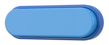 Üç boyutlu düğme. Boş tuş. 3B illüstrasyon.