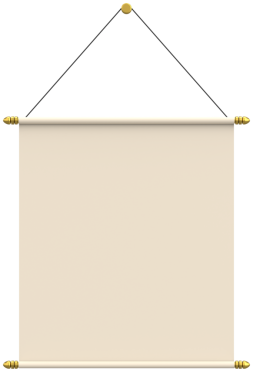 Kaydırma kağıdı. Mesaj kutusu. 3B illüstrasyon.