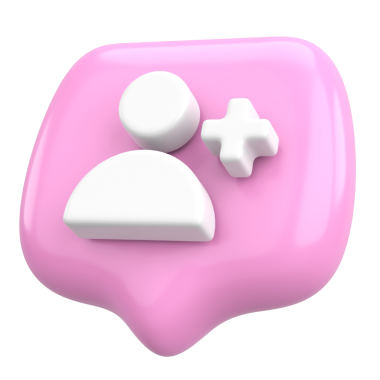 Üç boyutlu takip tuşu. 3B illüstrasyon.