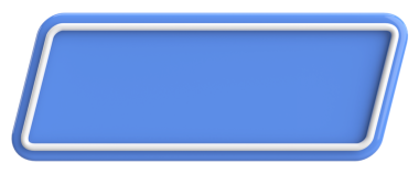 Üç boyutlu düğme. Boş tuş. 3B illüstrasyon.