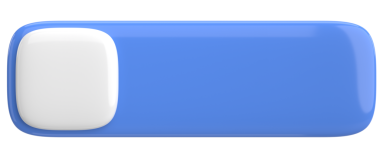 Üç boyutlu düğme. Boş tuş. 3B illüstrasyon.