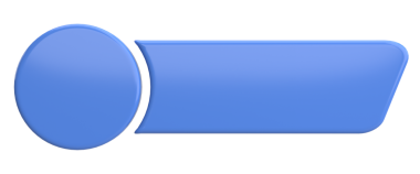 Üç boyutlu düğme. Boş tuş. 3B illüstrasyon.