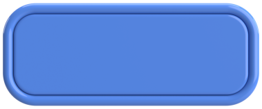 Üç boyutlu düğme. Boş tuş. 3B illüstrasyon.