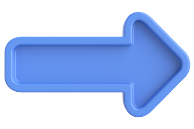 Sonraki düğme. Devam et düğmesi. 3B illüstrasyon.