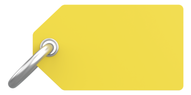 Fiyat etiketi Mesaj kutusu. 3B illüstrasyon.