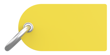 Fiyat etiketi Mesaj kutusu. 3B illüstrasyon.