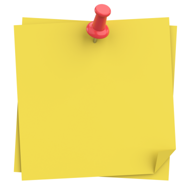 Üç boyutlu not defteri. Yapışkan bir not. 3B illüstrasyon.