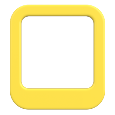 Profil kutusu. Sosyal medya profili. 3B illüstrasyon.