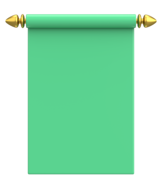 Pennant Bayrağının 3B çizimi.