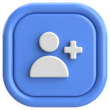 Üç boyutlu takip tuşu. 3B illüstrasyon.