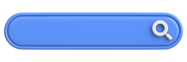 Arama alanı. Arama barı. 3B illüstrasyon.