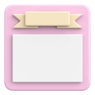 Üç boyutlu not kağıdı. 3B illüstrasyon.