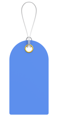 Fiyat etiketi Fiyat etiketi 3B illüstrasyon.