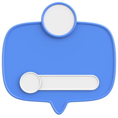 Profil kutusu. Sosyal medya profili. 3B illüstrasyon.