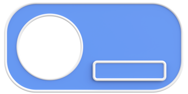 Profil kutusu. Sosyal medya profili. 3B illüstrasyon.