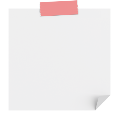 Üç boyutlu not defteri. Yapışkan bir not. 3B illüstrasyon.