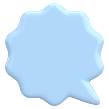 Konuşma balonu. Mesaj kutusu. 3B illüstrasyon.