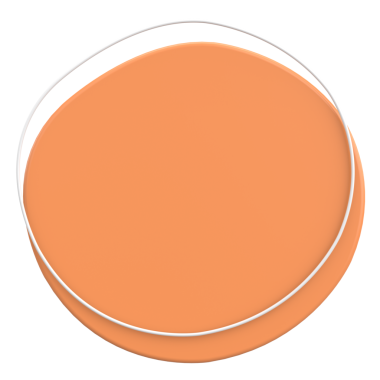 Üç boyutlu Blob. Soyut Metin Kutusu. 3B illüstrasyon.