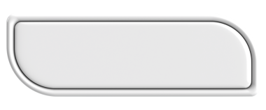 Üç boyutlu düğme. Boş tuş. 3B illüstrasyon.