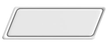 Üç boyutlu düğme. Boş tuş. 3B illüstrasyon.
