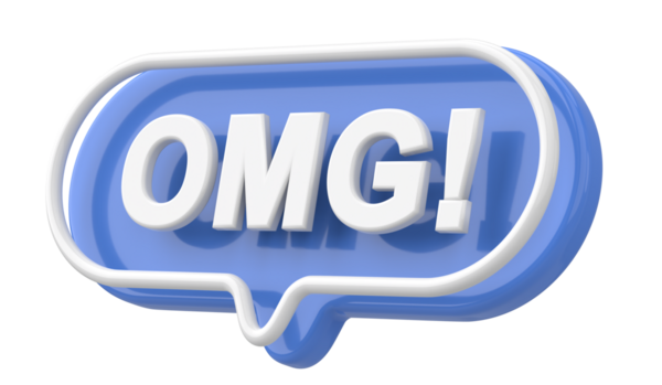 Боже мой. Боже мой, слово и фраза. 3D иллюстрация.