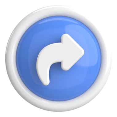 Paylaş düğmesi. Simgeyi paylaş. 3B illüstrasyon.