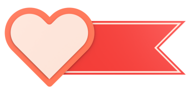 3 boyutlu sevgililer günü kartı. Sevgililer Günü afişi. 3B illüstrasyon.