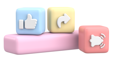 Ortak abonelik simgesi gibi. 3B illüstrasyon.