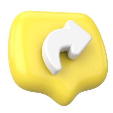 Simgeyi paylaş. Paylaş düğmesi. 3B illüstrasyon.