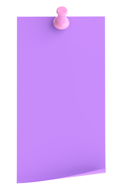 Üç boyutlu not defteri. Yapışkan bir not. 3B illüstrasyon.