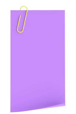 Üç boyutlu not defteri. Yapışkan bir not. 3B illüstrasyon.