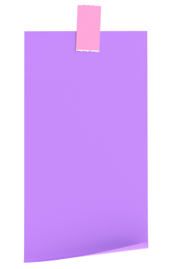 Üç boyutlu not defteri. Yapışkan bir not. 3B illüstrasyon.