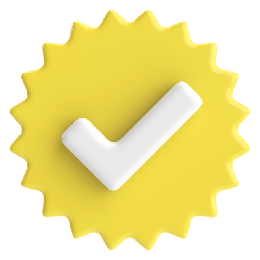 3 boyutlu onay kutusu. İşaretle. 3B illüstrasyon.