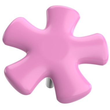 Pimi çek. Çizim iğnesi. Üç boyutlu pim. 3B illüstrasyon.